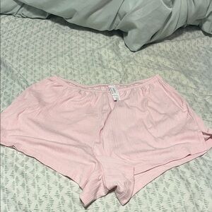 Auden Light Pink Women's Pajama Shorts